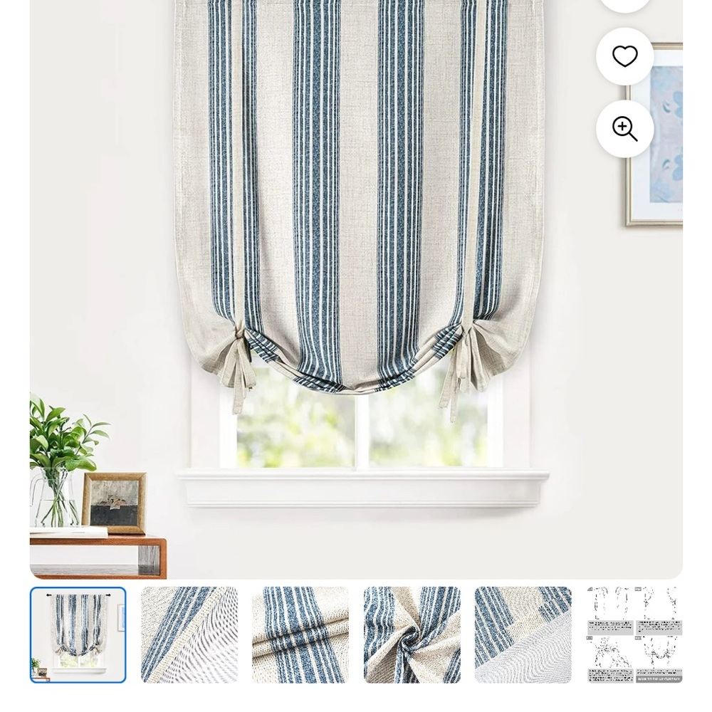 Tie-Up Curtains